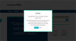 Desktop Screenshot of designworklife.com